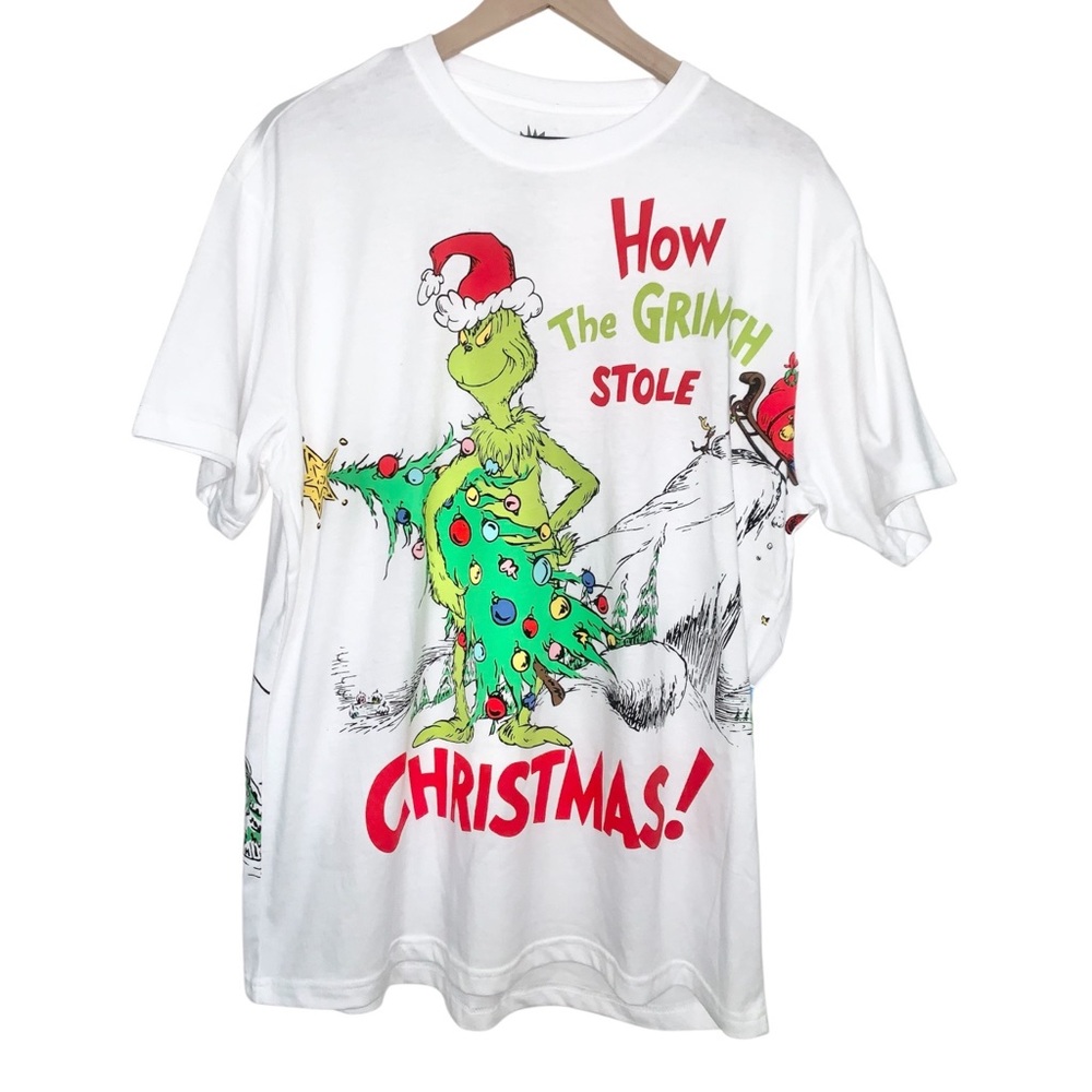 How The Grinch Stole Christmas Mens Graphic T-Shirt